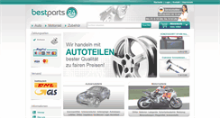 Desktop Screenshot of bestparts24.de